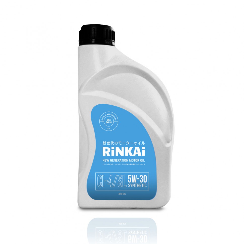 Синтетическое моторное масло Rinkai 5W-30 1 л