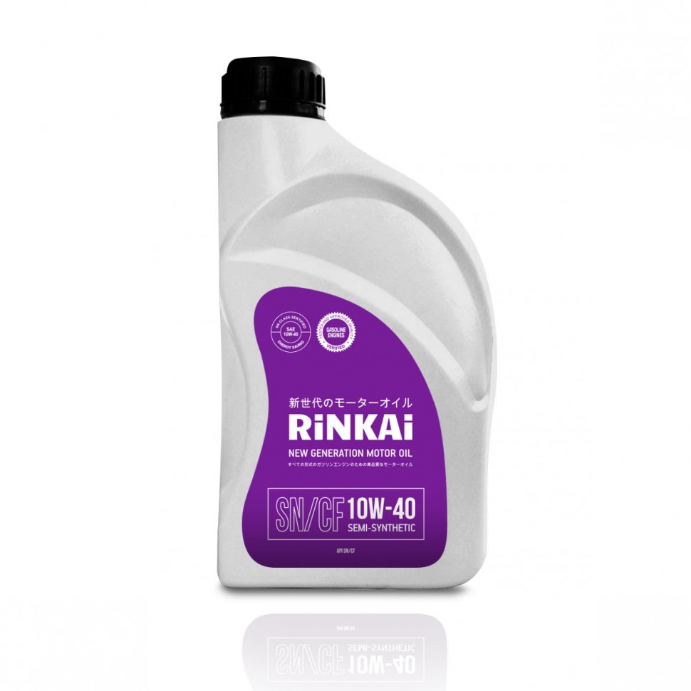 Полусинтетическое моторное масло Rinkai 10W-40 1 л