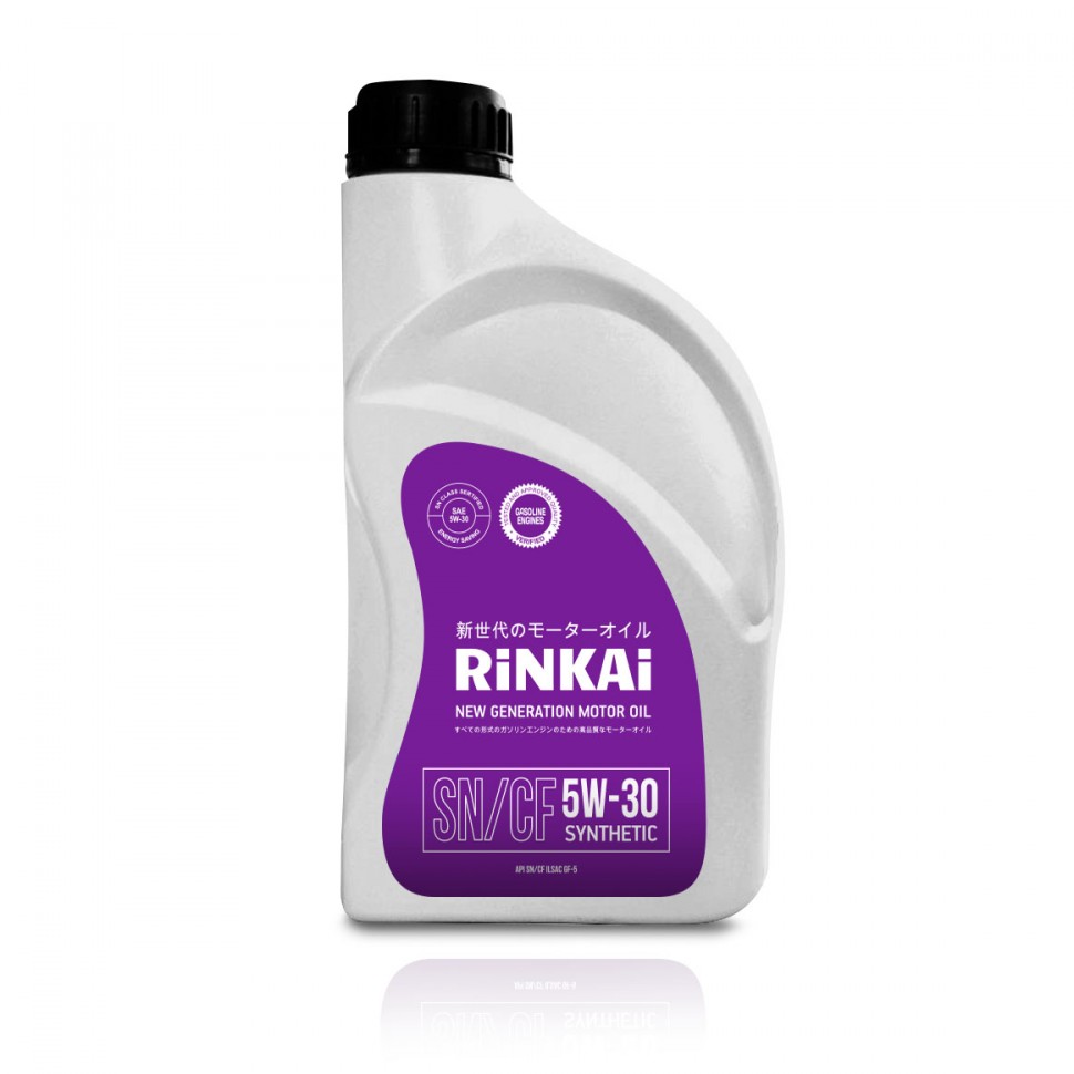 Масло моторное RINKAI 5w30 SN/CF, синтетическое, универсальное, 1л