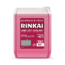 Антифриз Rinkai Red (красный) 10 кг